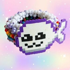 Seal Perler Kandi Cuff